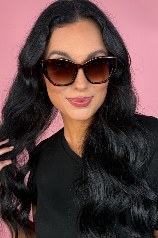 Malibu Mood Sunglasses- Brown Tortoise by Jess Lea