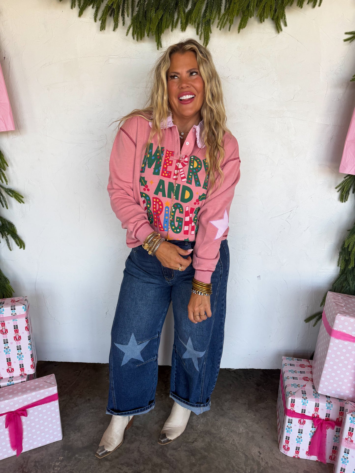 PREORDER- MAKING SPIRITS BRIGHT PULLOVER by BLAKELEY