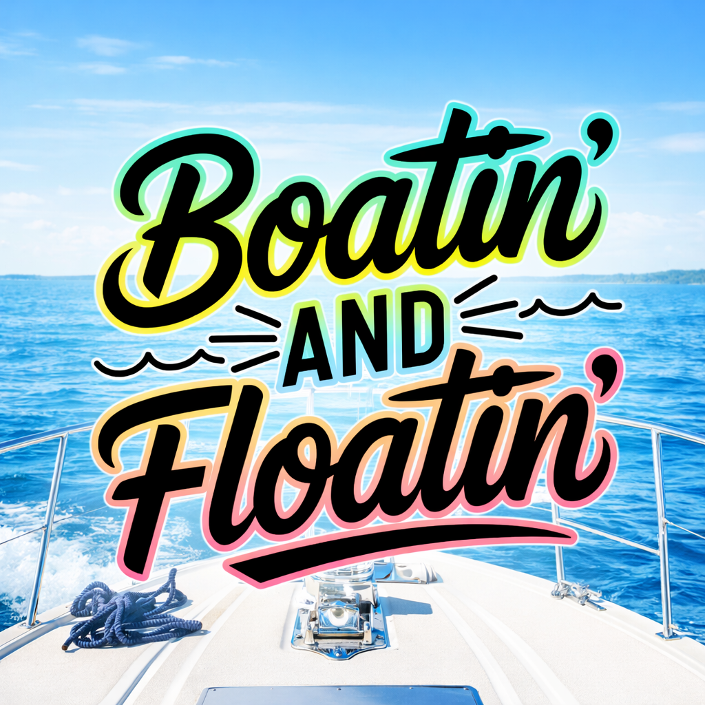 Ready to Ship | “Boatin’ & Floatin’” Blanket 🚤☀️ - Ocean