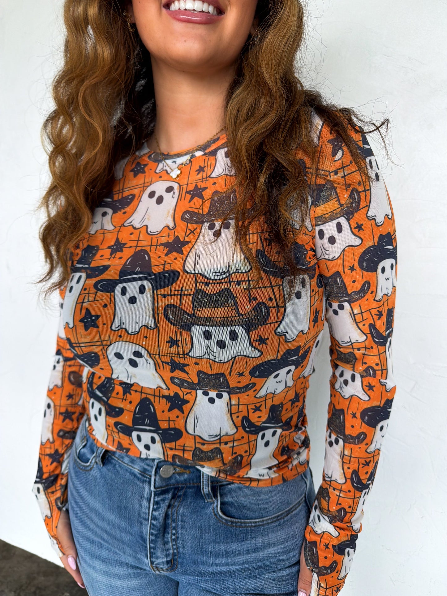 Blakeley Halloween Dress It Up Mesh Tops by Blakeley