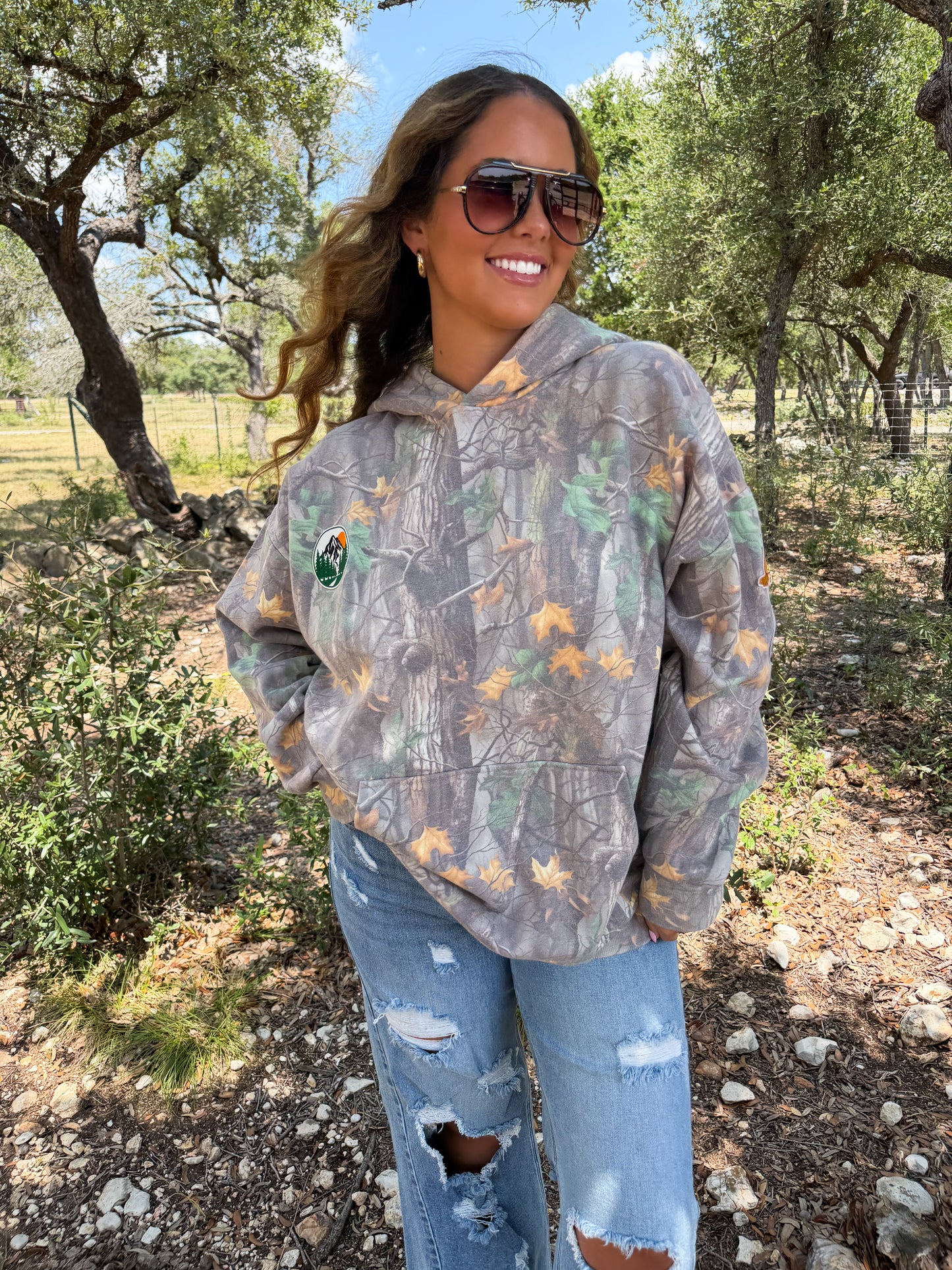 PREORDER- HIDDEN TRAIL CAMO HOODIE PULLOVER by BLAKELEY