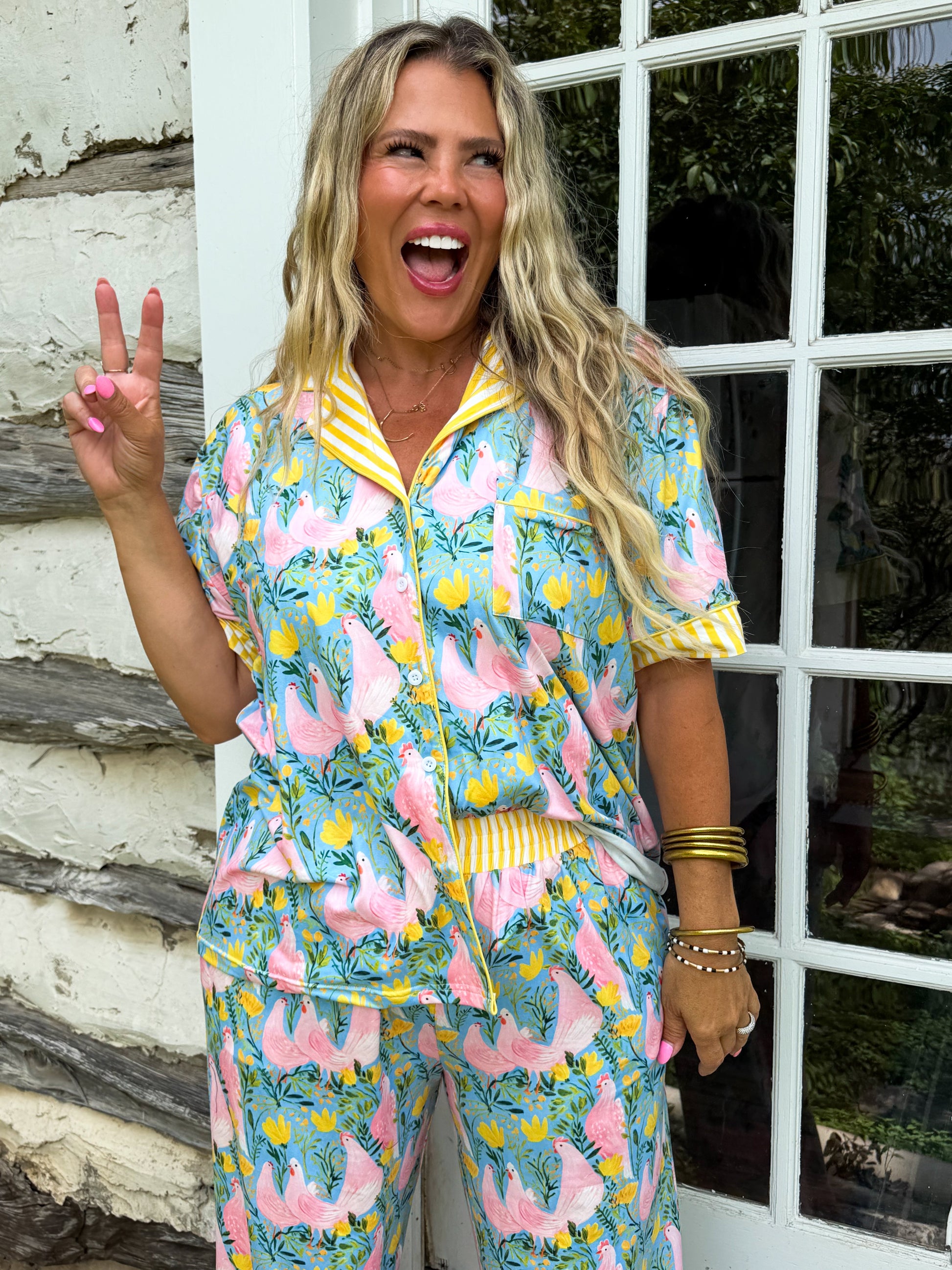 IN THE GARDEN LUXE PJ SETS by Blakeley