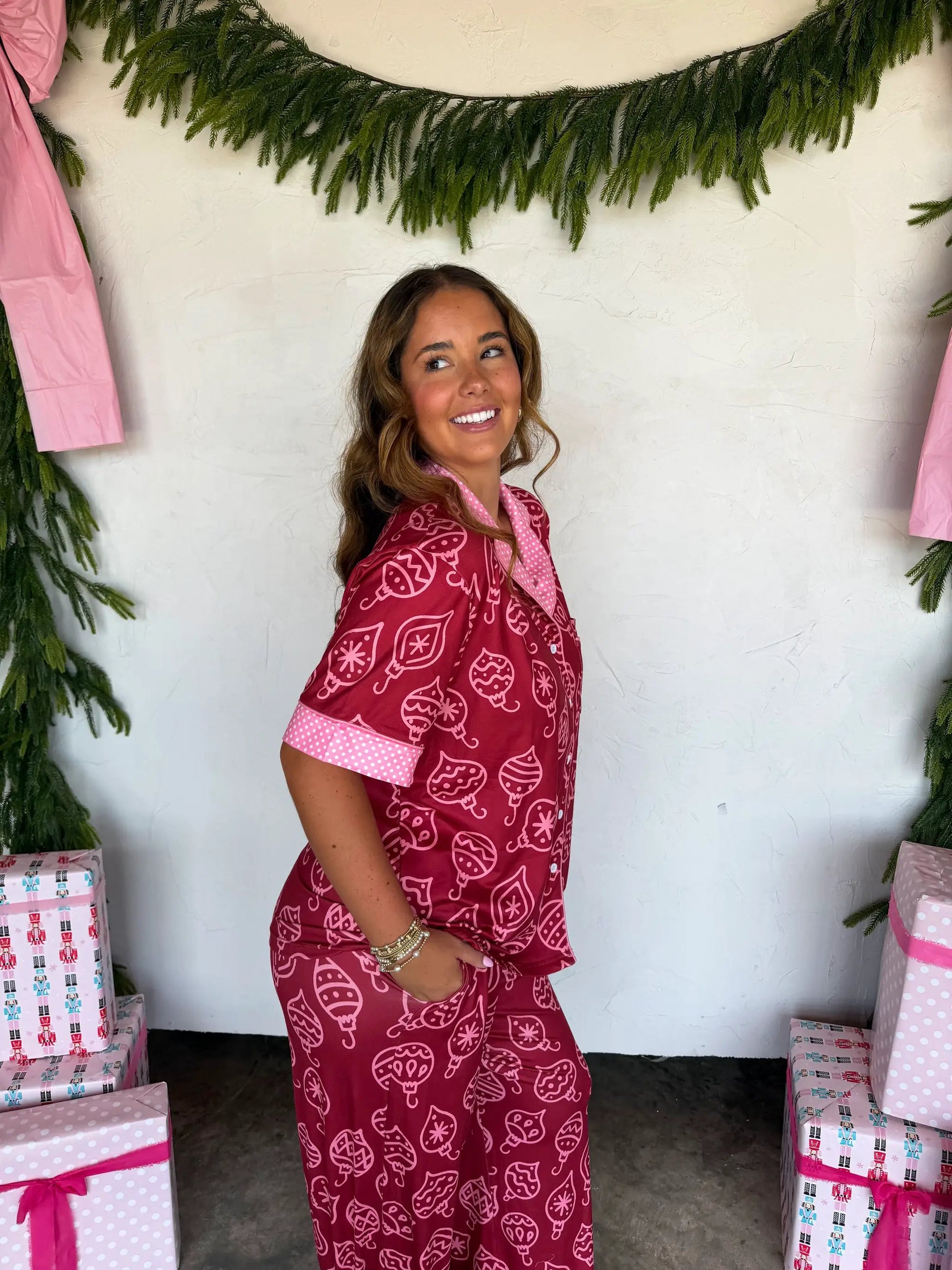 PREORDER- CHRISTMAS MORNING LUXE PJ SETS by BLAKELEY