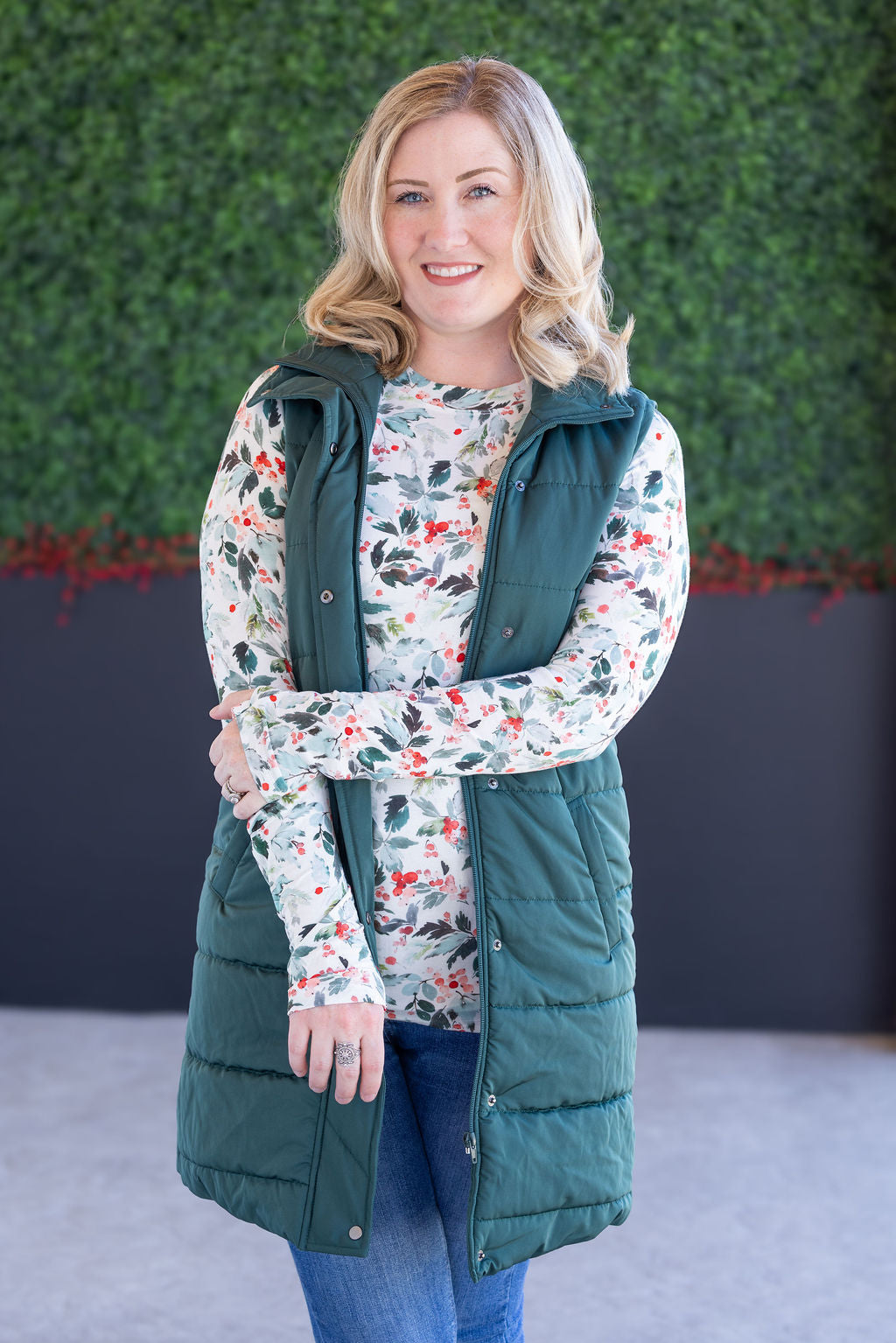 IN STOCK Blair Long Sleeve Top - Winter Berry FINAL SALE