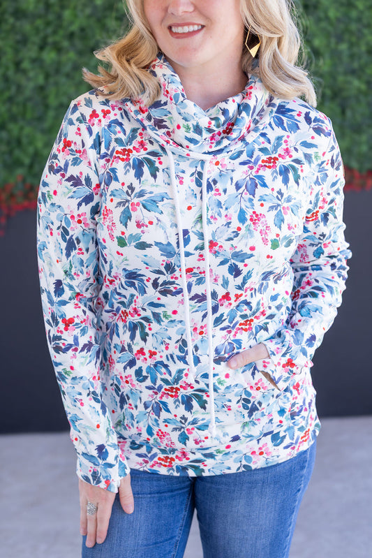 IN STOCK Soft Funnel Neck - Winter Berry