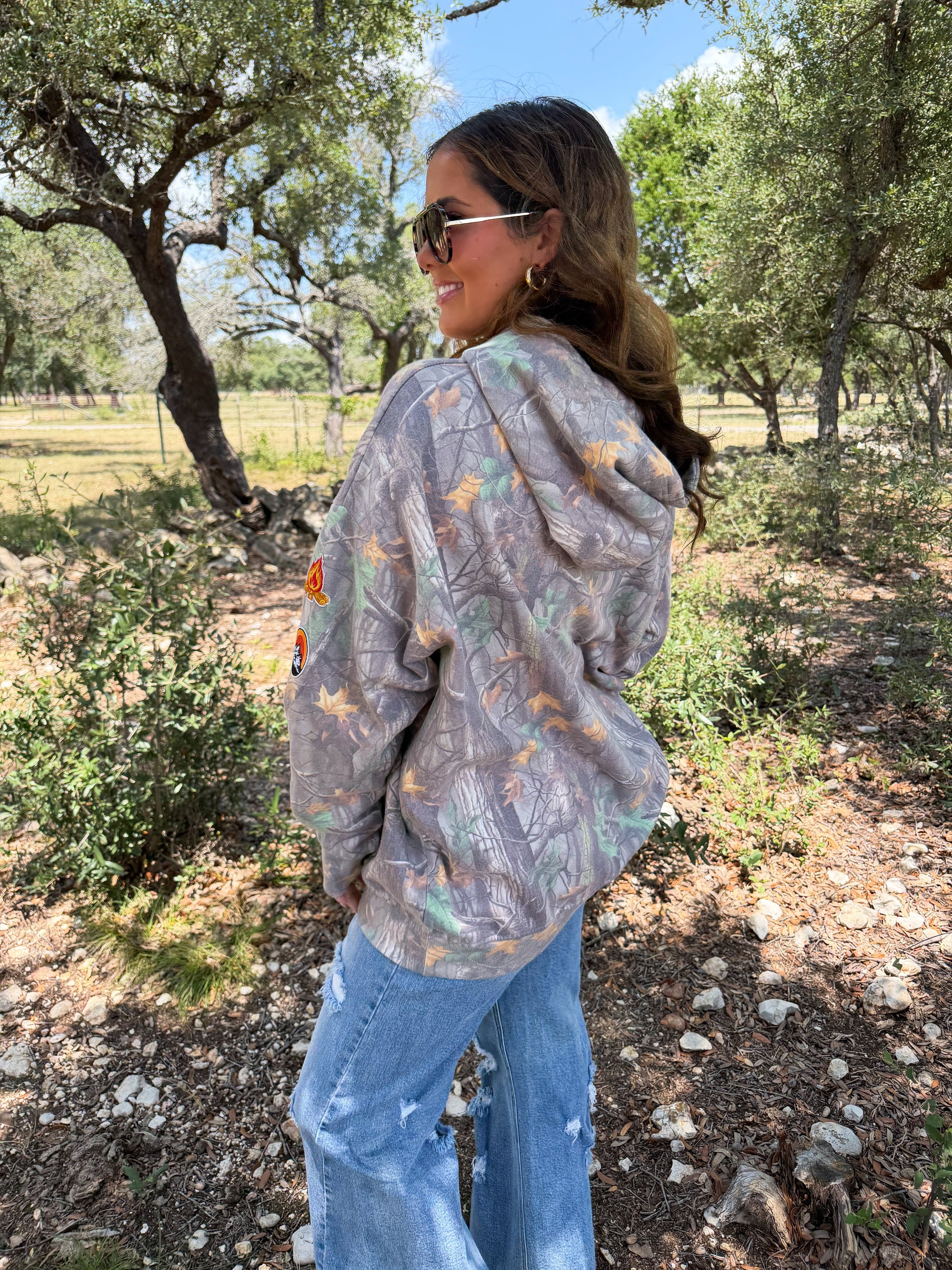 PREORDER- HIDDEN TRAIL CAMO HOODIE PULLOVER by BLAKELEY