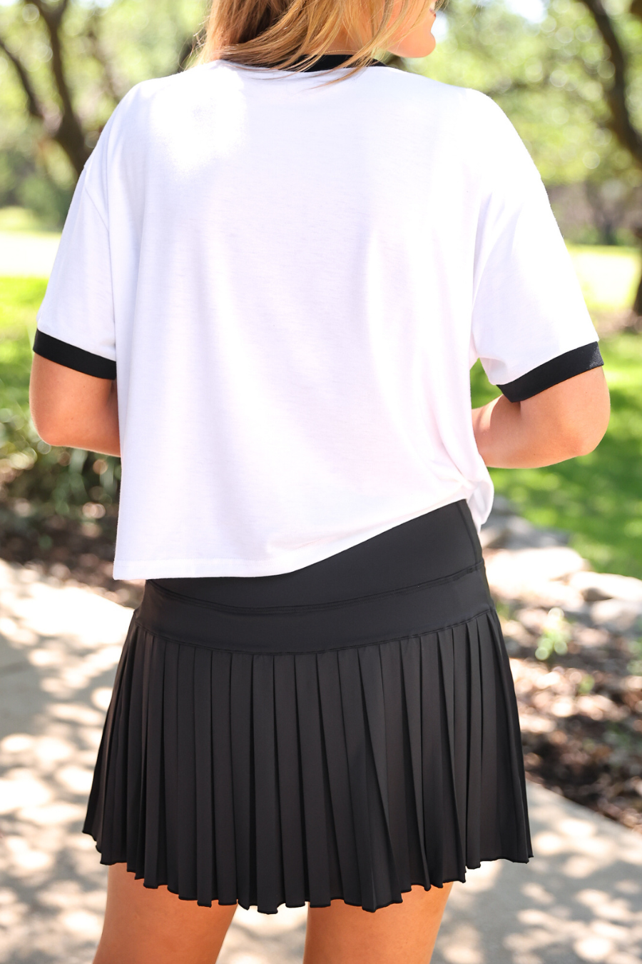 PREORDER- After Dark Pleated Tennis Skort by Jess Lea
