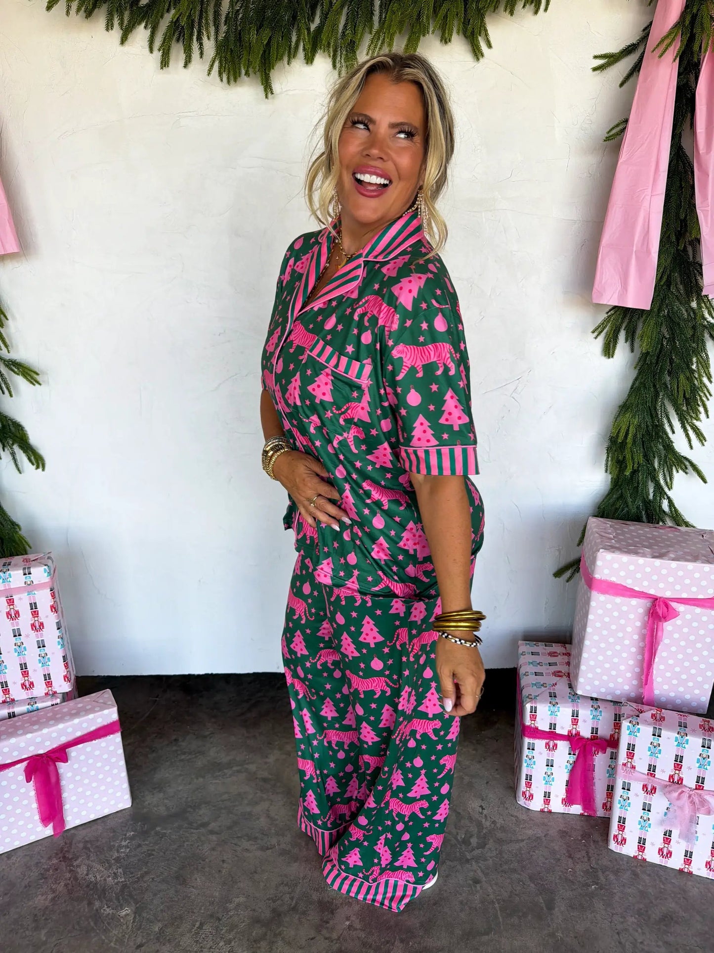 PREORDER- CHRISTMAS MORNING LUXE PJ SETS by BLAKELEY