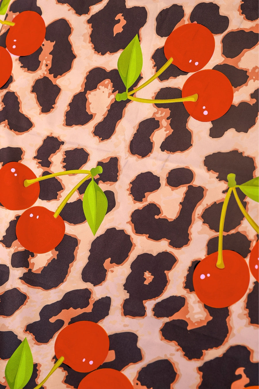Cherries Gone Wild Towel by Jess Lea