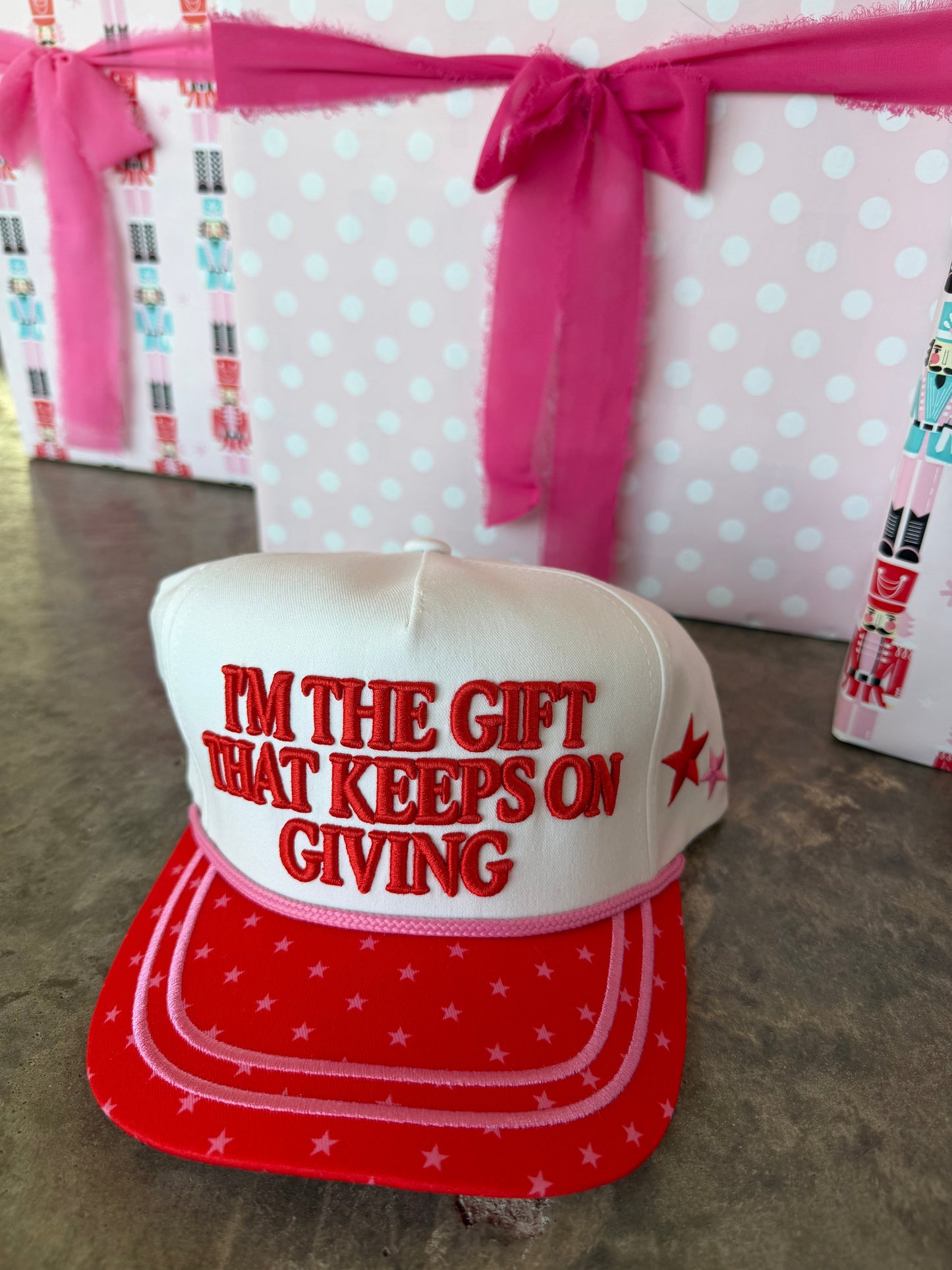PREORDER- HOLIDAY HOTTIE TRUCKER HATS by BLAKELEY