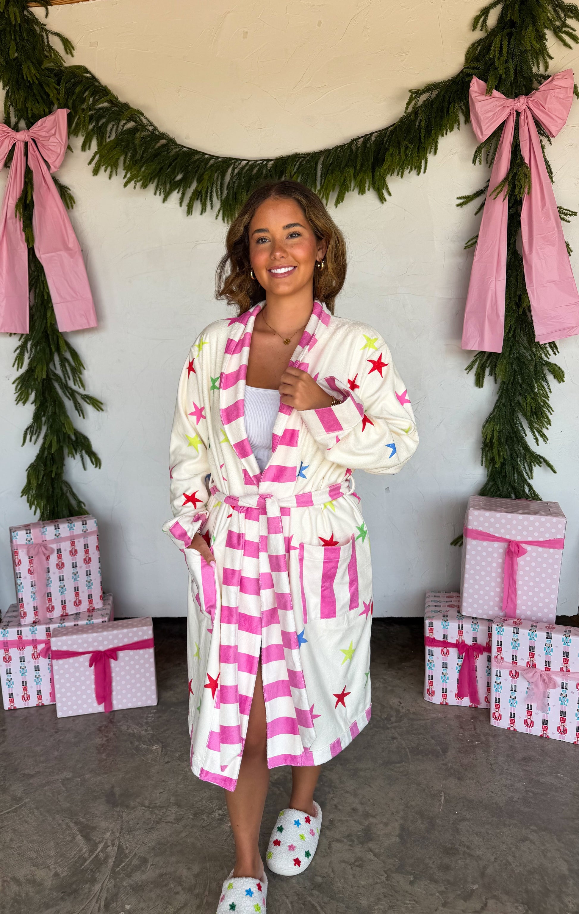 PREORDER- HOLIDAY AT HOME ROBE by BLAKELEY