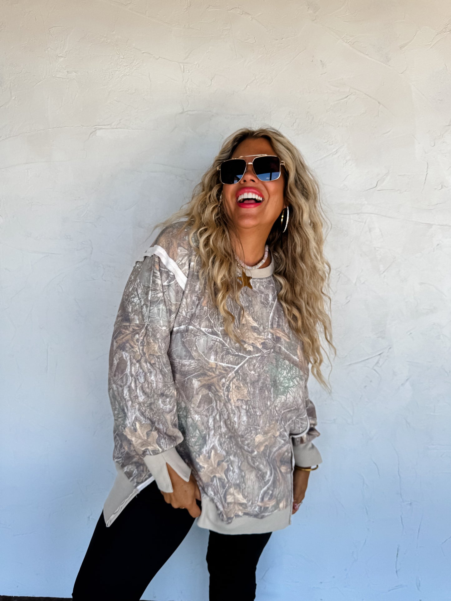 CAMO CLASSIC CREW PULLOVER