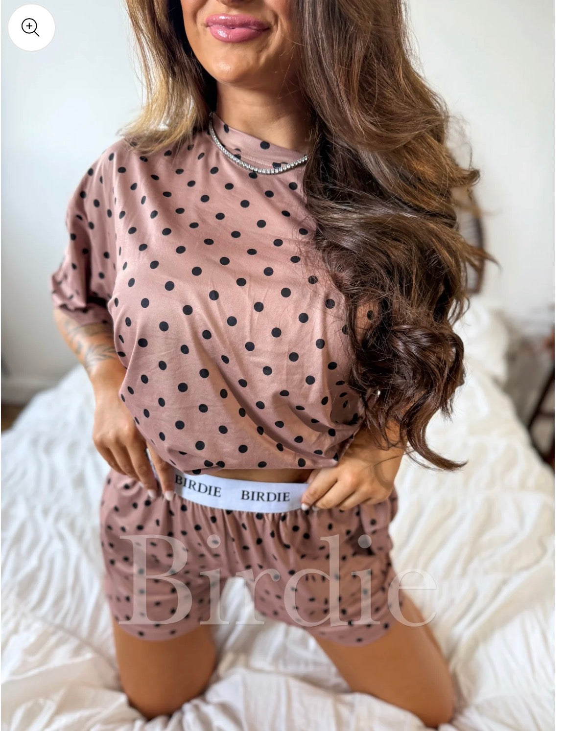 Autumn Sprinkle Boxer and T Lounge Set by Knitted Grace Boutique