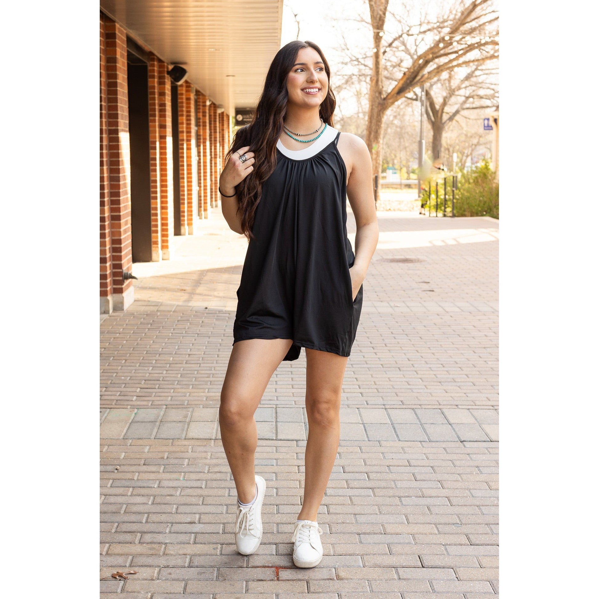 Julia Rose The Krista women’s romper soft fabric casual one-piece outfit