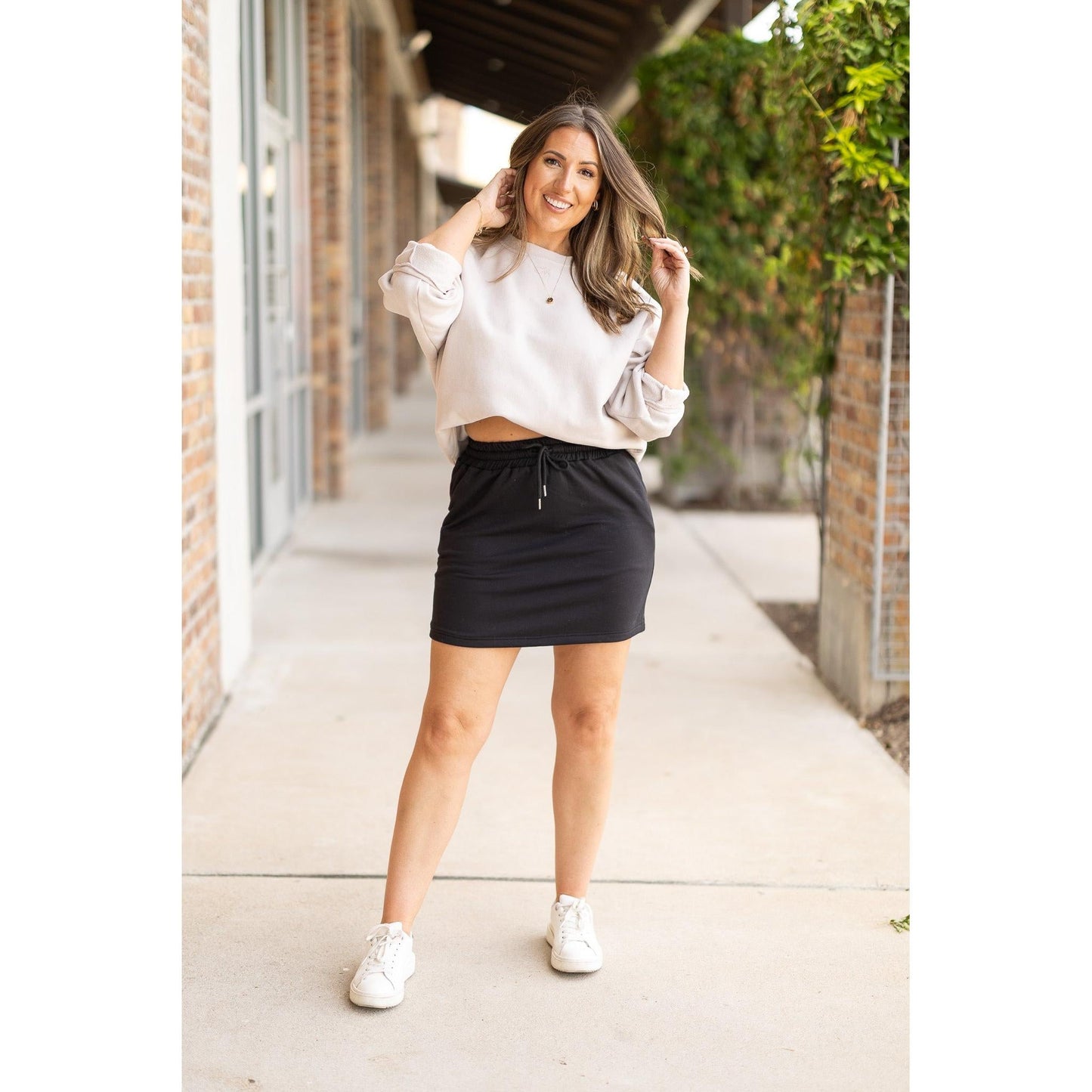 Soft fleece skirt for women, Cozy winter fleece skirt from Julia Rose"