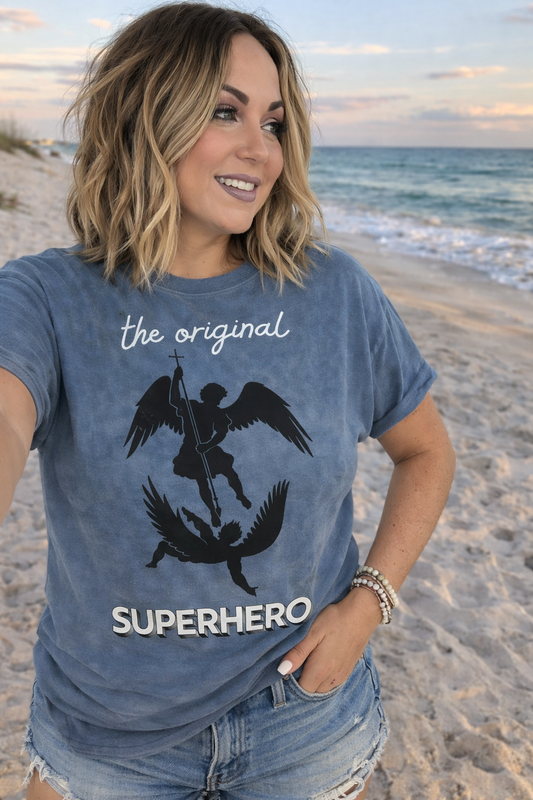 Saint Michael: The Original Superhero Tee