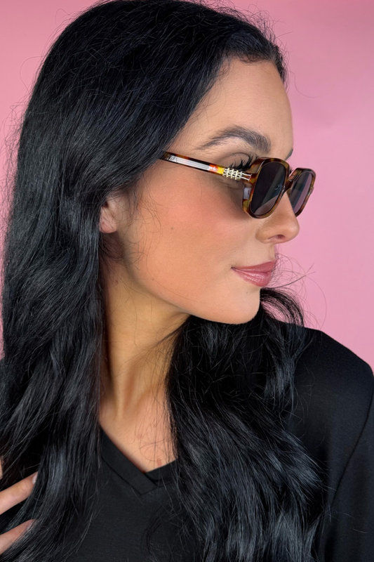 Bali Bound Sunglasses- Tortoise/Black by Jess Lea