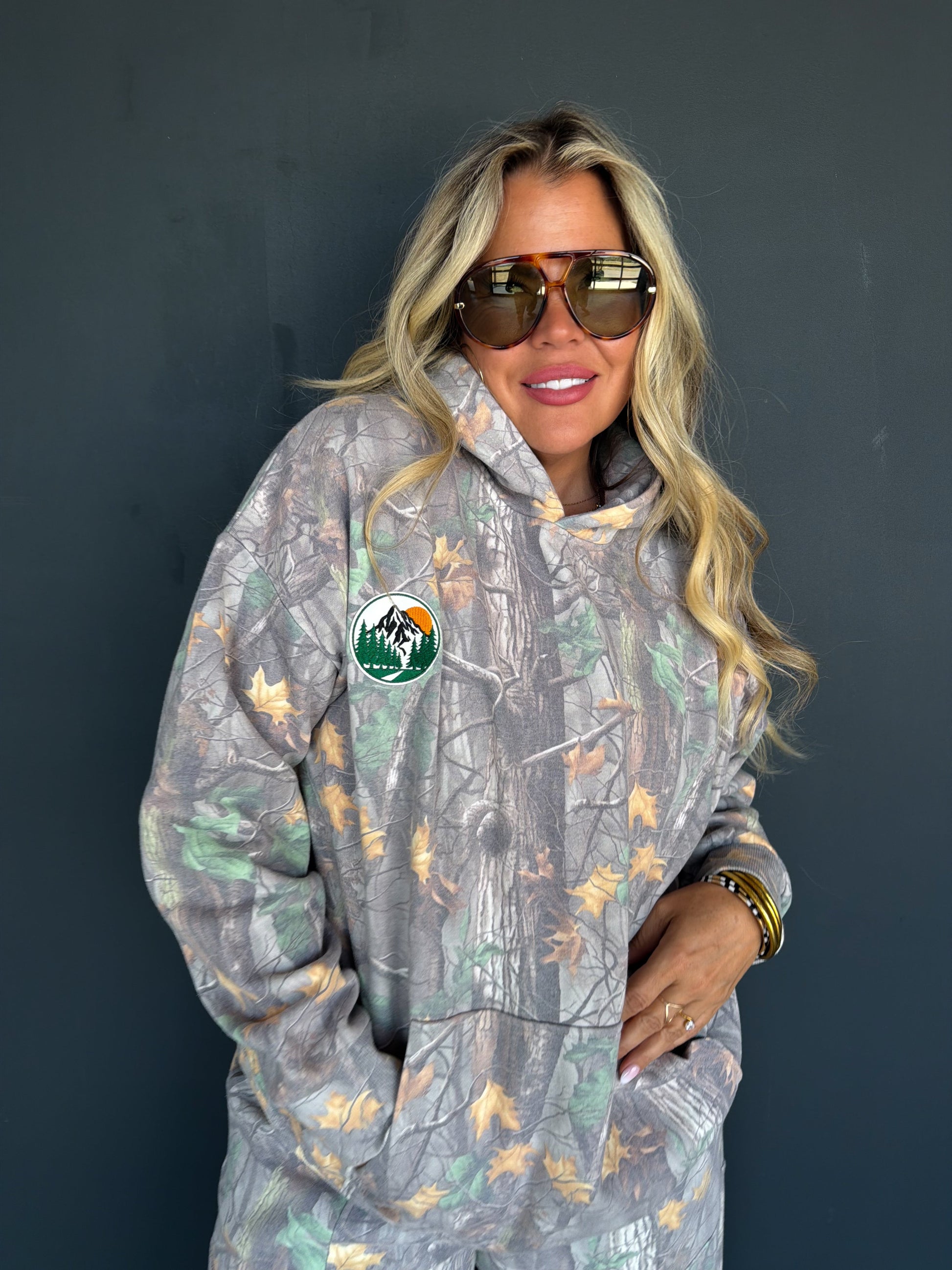 PREORDER- HIDDEN TRAIL CAMO HOODIE PULLOVER by BLAKELEY