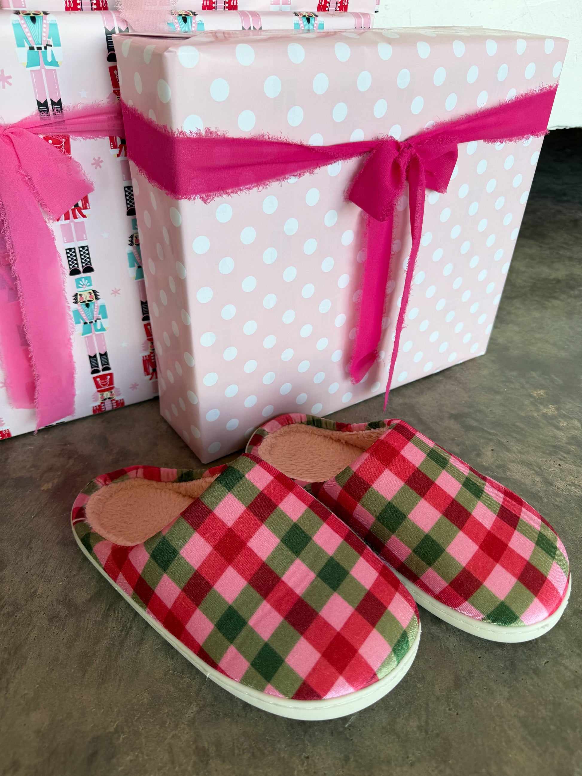 PREORDER- COZY CHRISTMAS SLIPPERS by blakeley designs