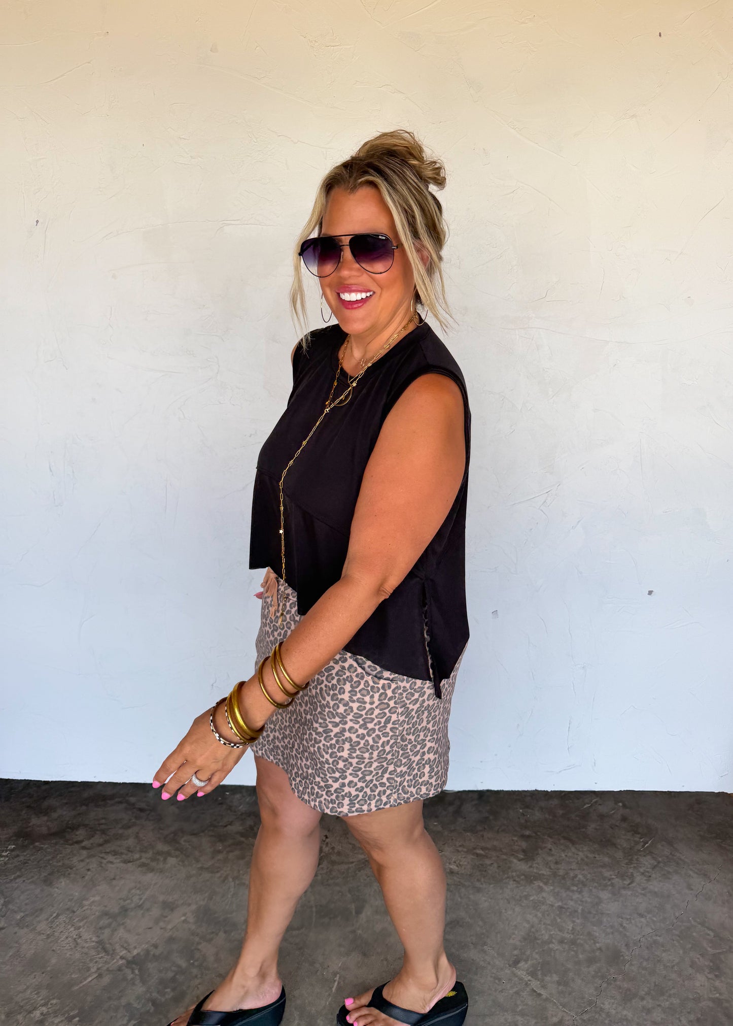 WILD SIDE CHEETAH SKIRT by Blakeley
