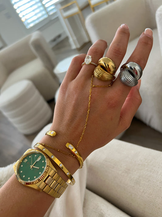 CHUNKY DOME RING by Chansuttpearls