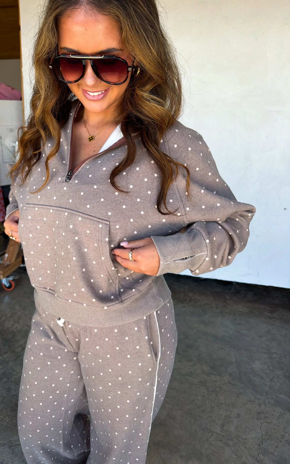 PREORDER- POLKA & STRIPE EASY DOES IT PULLOVER by BLAKELEY