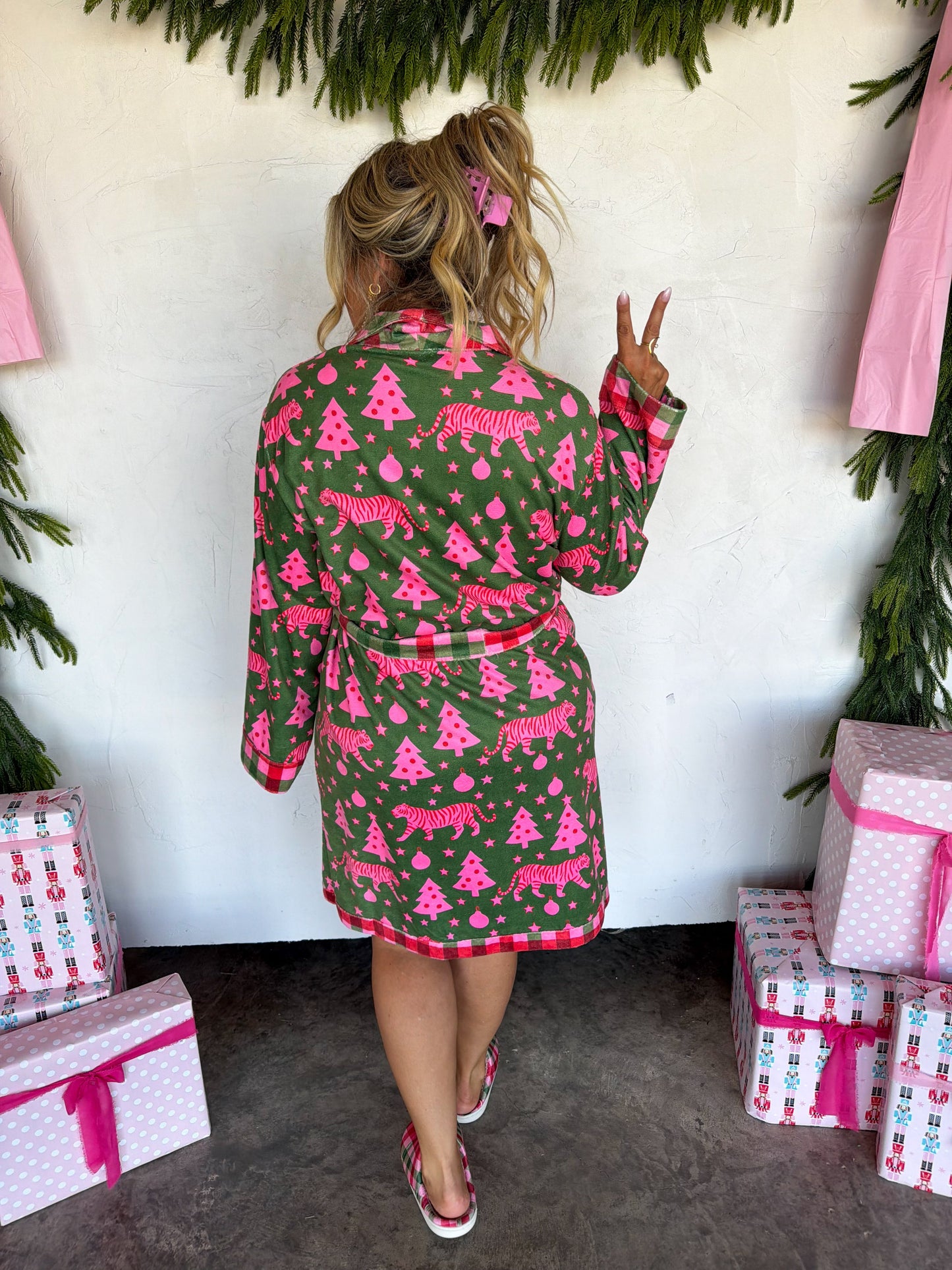 PREORDER- HOLIDAY AT HOME ROBE by BLAKELEY