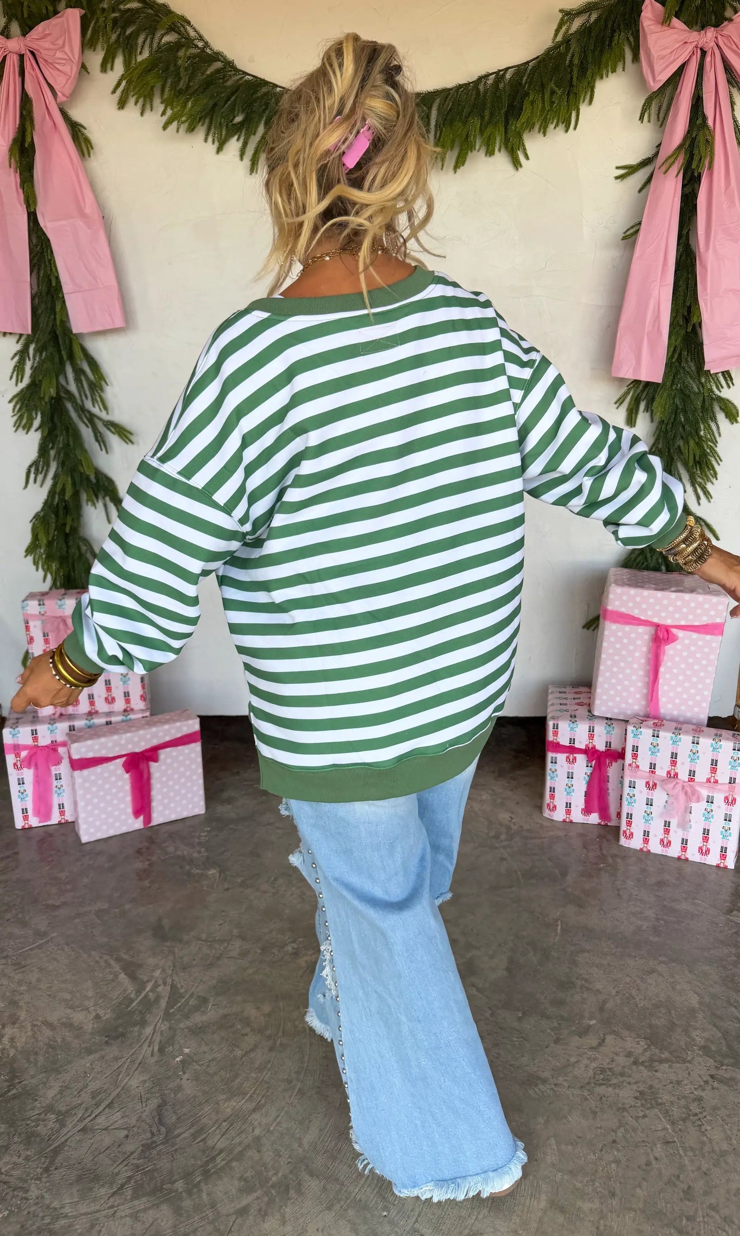 PREORDER- JOLLY & MERRY OVERSIZED PULLOVER by BLAKELEY