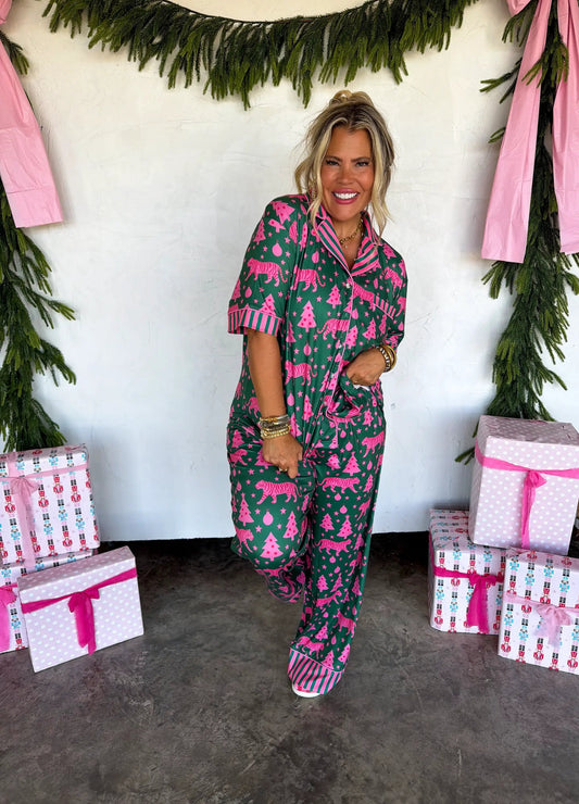 PREORDER- CHRISTMAS MORNING LUXE PJ SETS by BLAKELEY