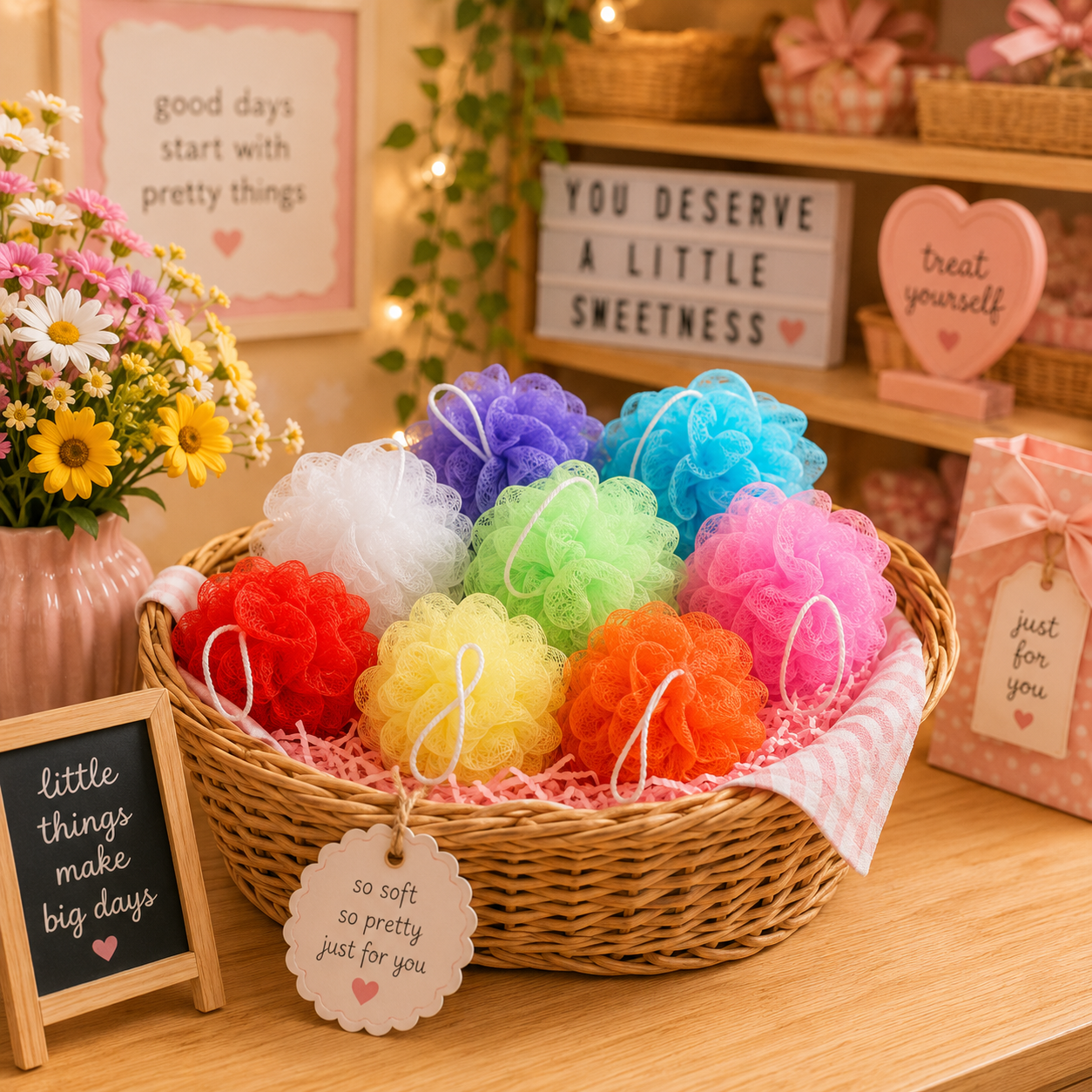 Preorder Mystery Color Loofas Exclusive Pricing Eta Late June by JuliaRoseWholesale