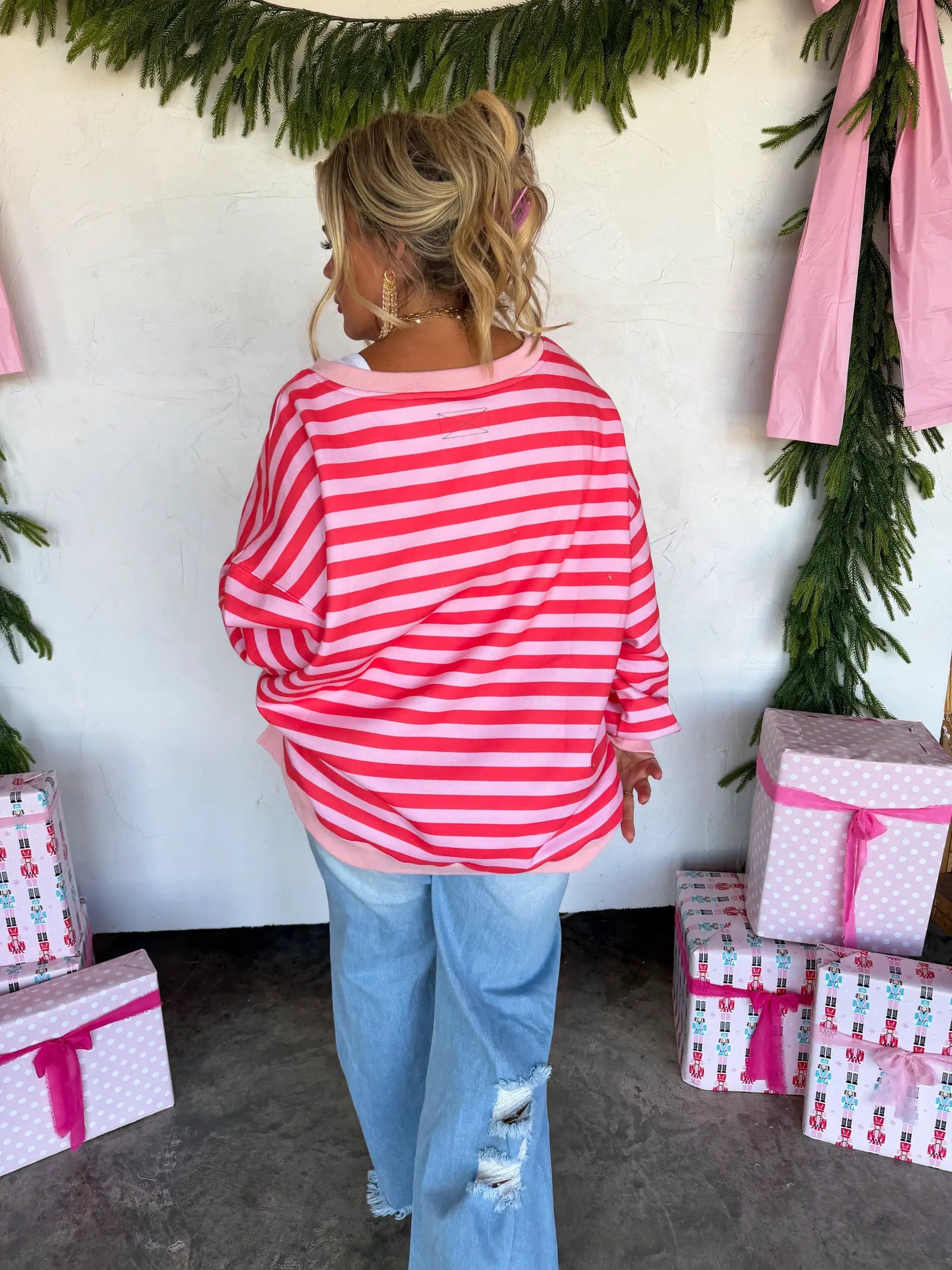 PREORDER- JOLLY & MERRY OVERSIZED PULLOVER by BLAKELEY