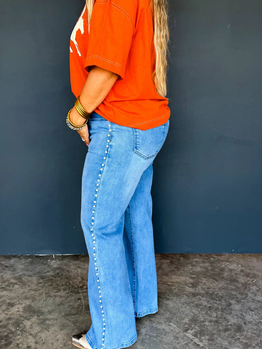 Blakeley Uptown Pearl Denim Jean - Preorder by Blakeley