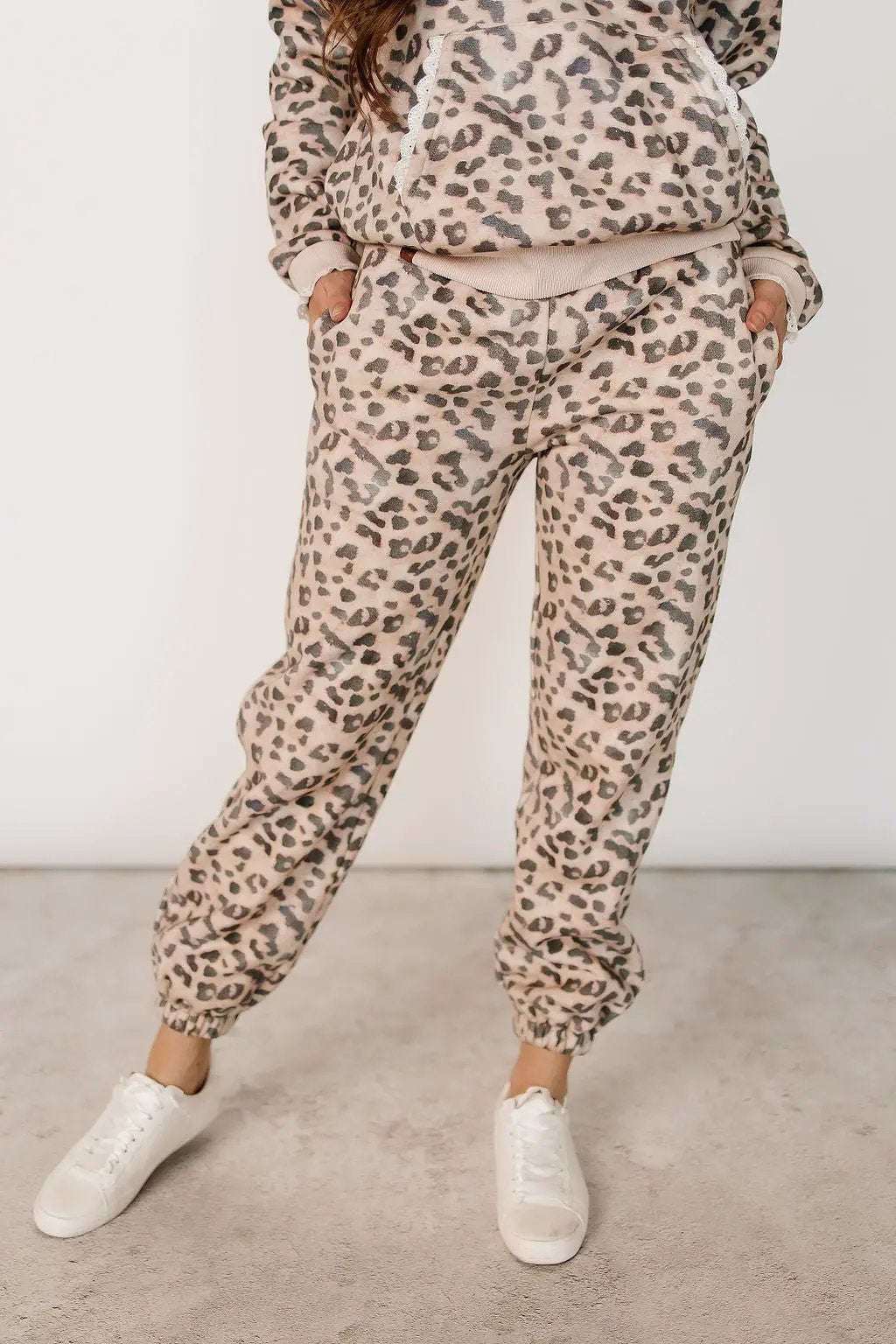 Comfort Zone Joggers - Leopard Lace by Ampersand Avenue