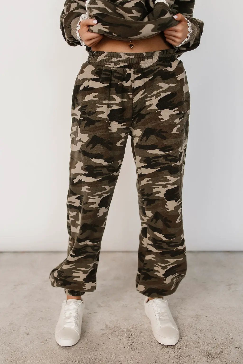 Comfort Zone Joggers - Camo Lace by Ampersand Avenue