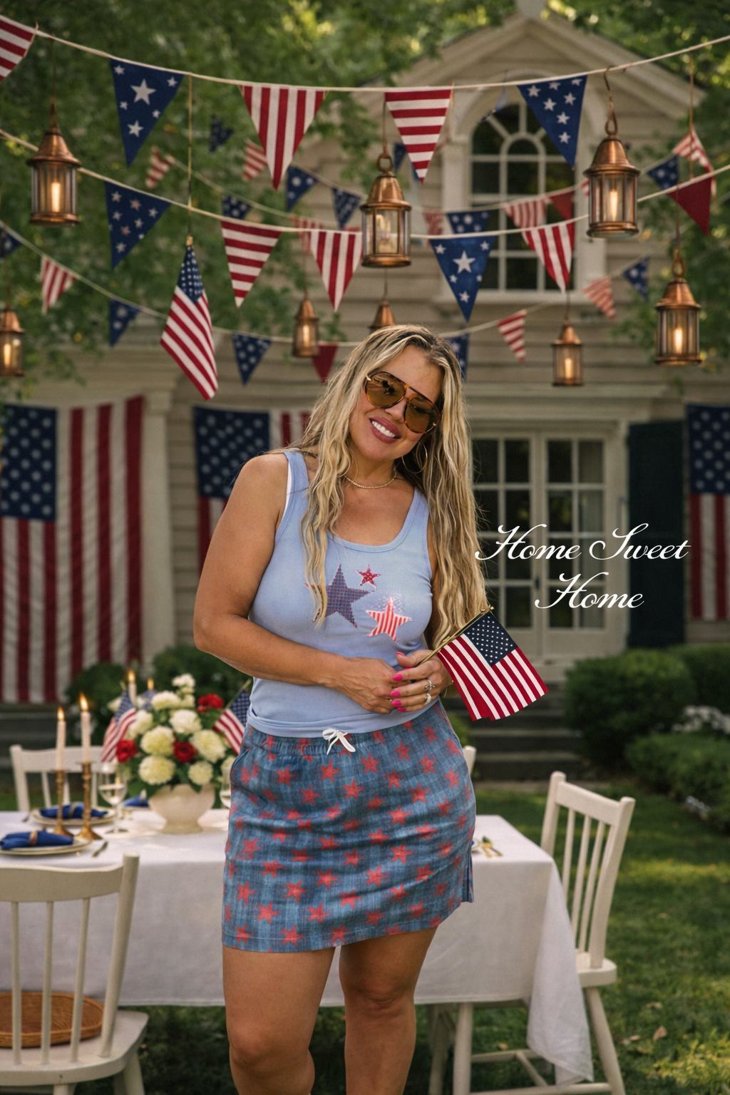 PREORDER- PRESLEY STRETCH DENIM SKIRT