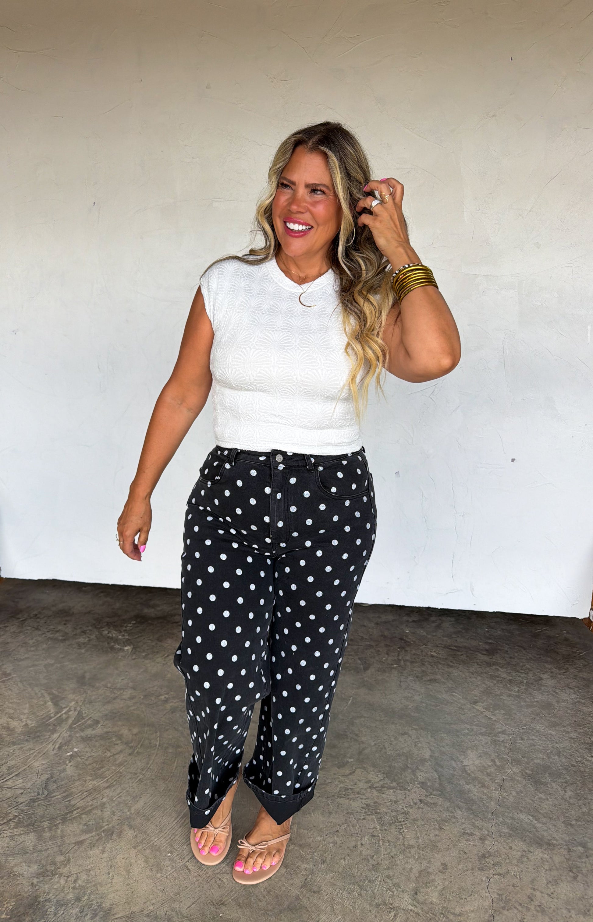 Blakeley Hocus Pocus Dot Jeans - Preorder by Blakeley