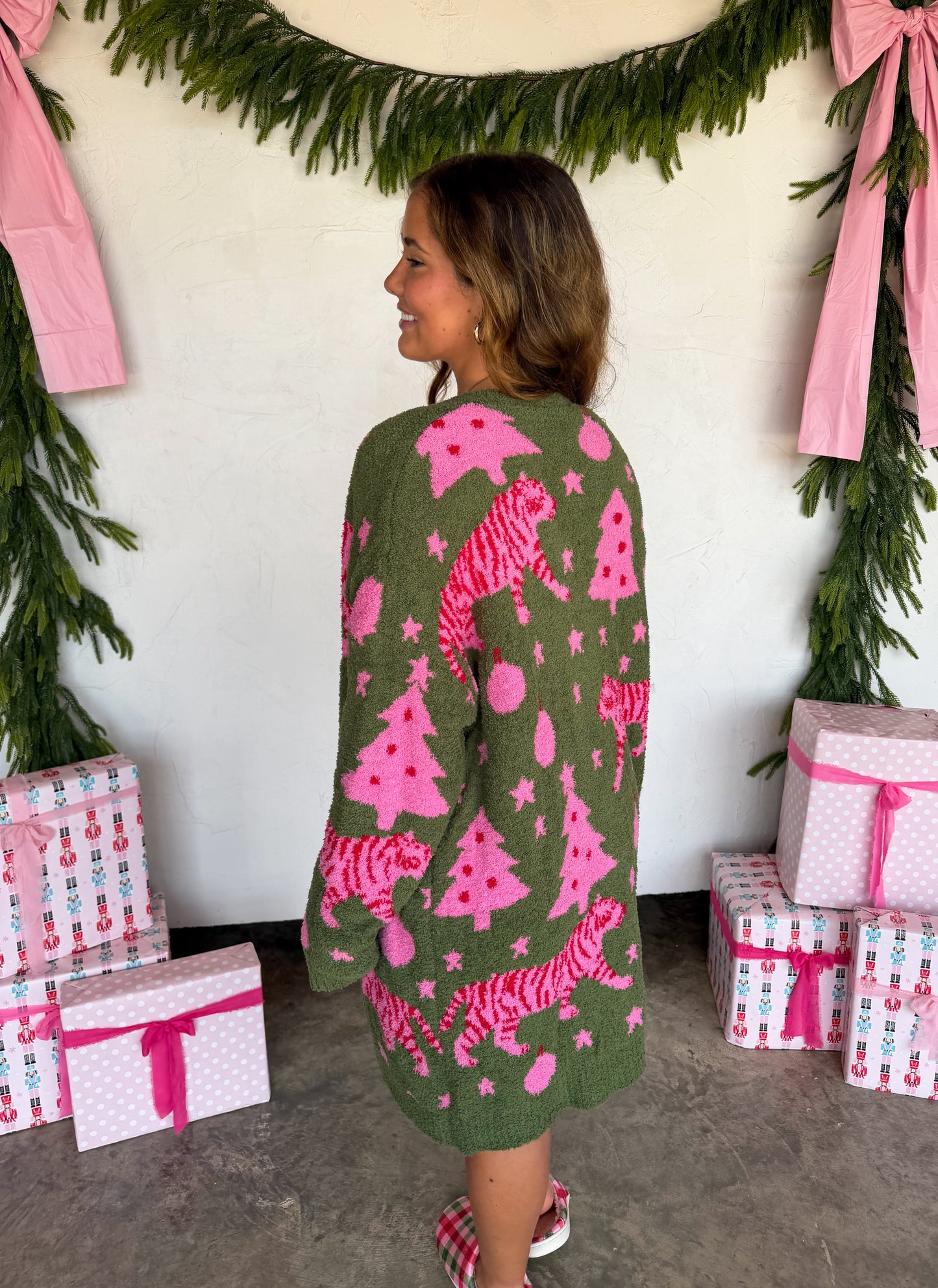 PREORDER- JUNGLE BELLS CLOUD CARDIGAN by BLAKELEY