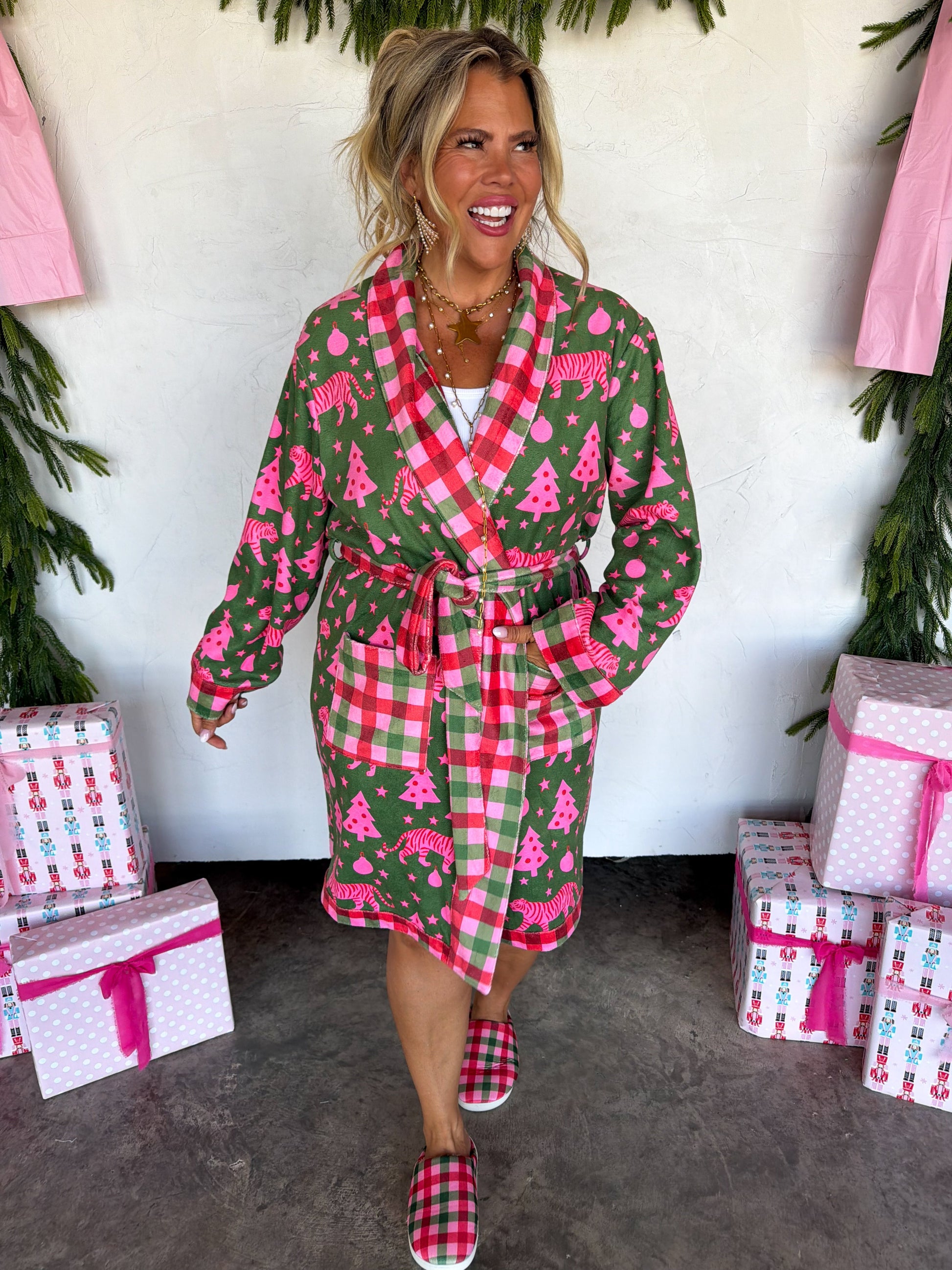PREORDER- HOLIDAY AT HOME ROBE by BLAKELEY