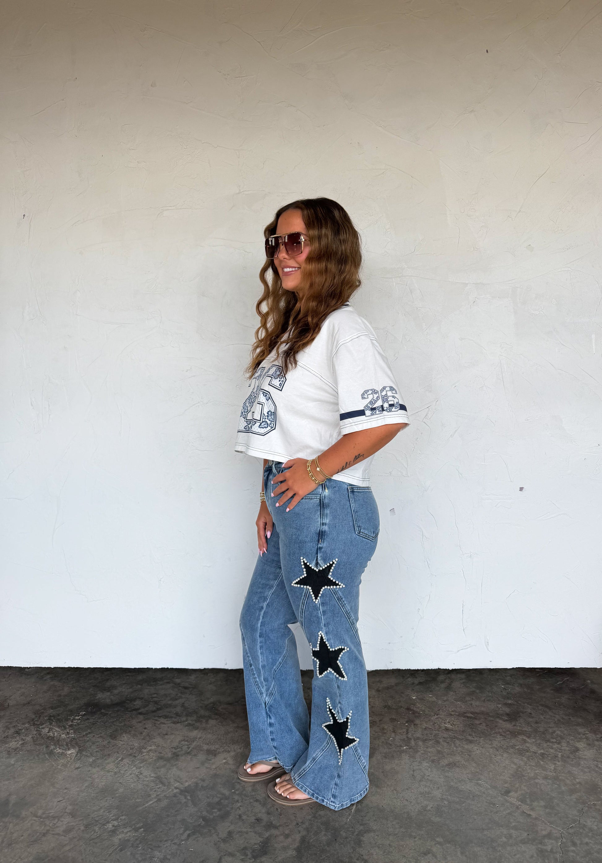 Blakeley Sideline Star Jeans - Preorder by Blakeley
