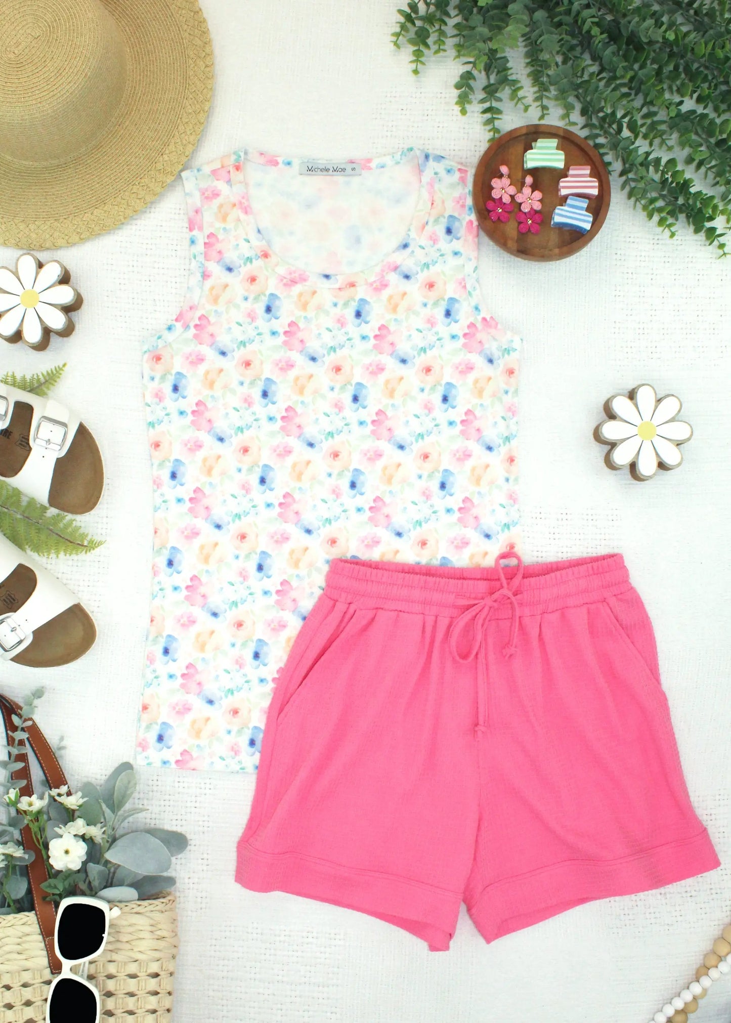 IN STOCK Ava Tank - Petal Gardens FINAL SALE by Michelle Mae