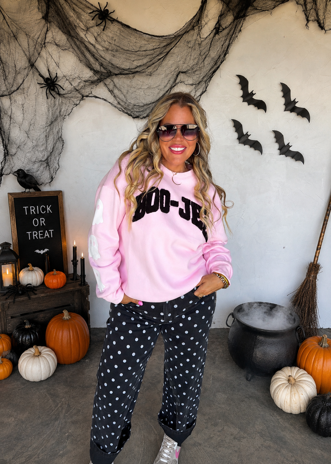 Blakeley Hocus Pocus Dot Jeans - Preorder by Blakeley