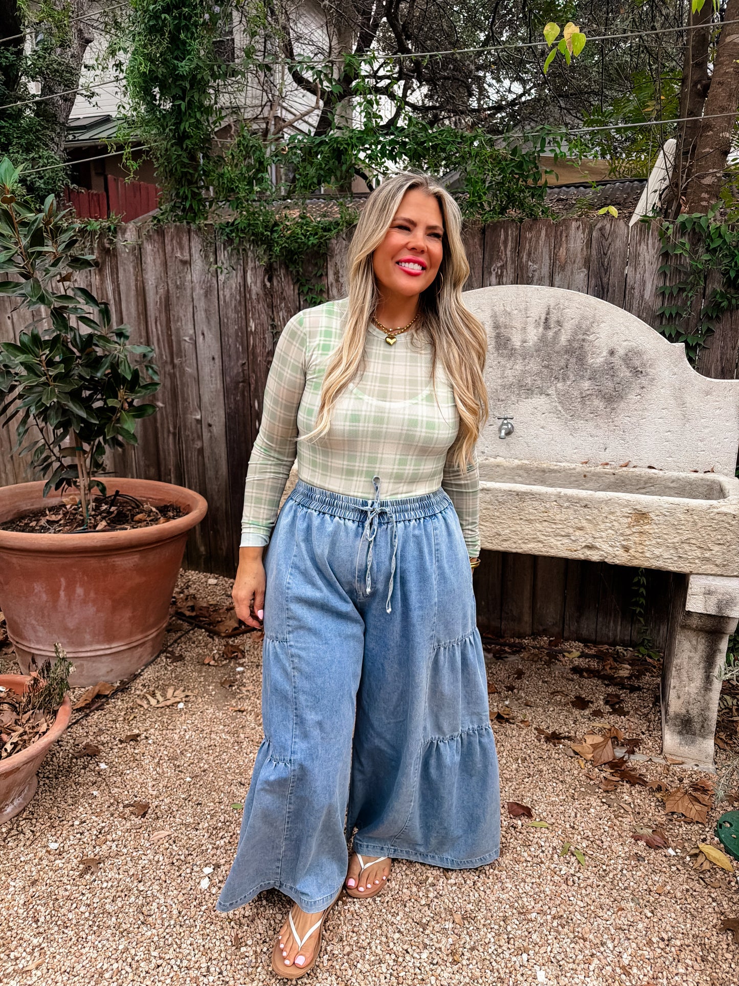 PREORDER- SOUTHERN CHARM DRESS IT UP MESH TOPS