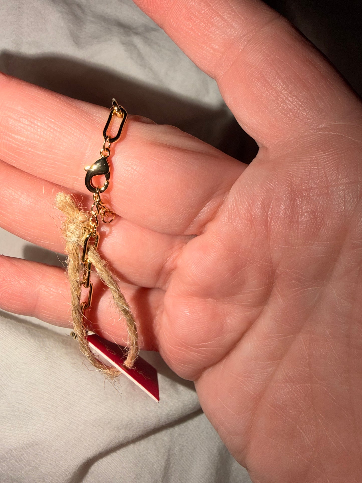 Gingerbread Wonderland Christmas Charm Bracelet Dipped in 18K Gold