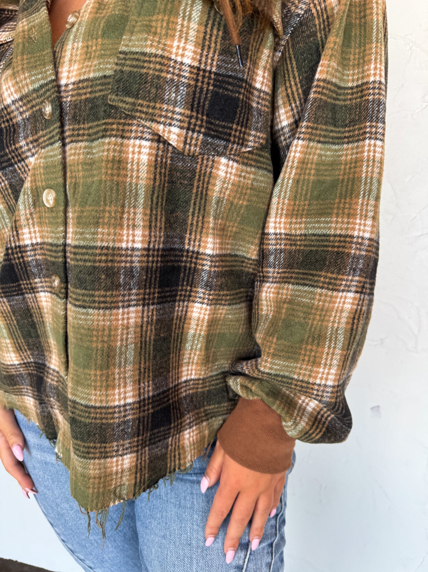 PREORDER- MOUNTAIN MORNING PLAID SHACKET by BLAKELEY