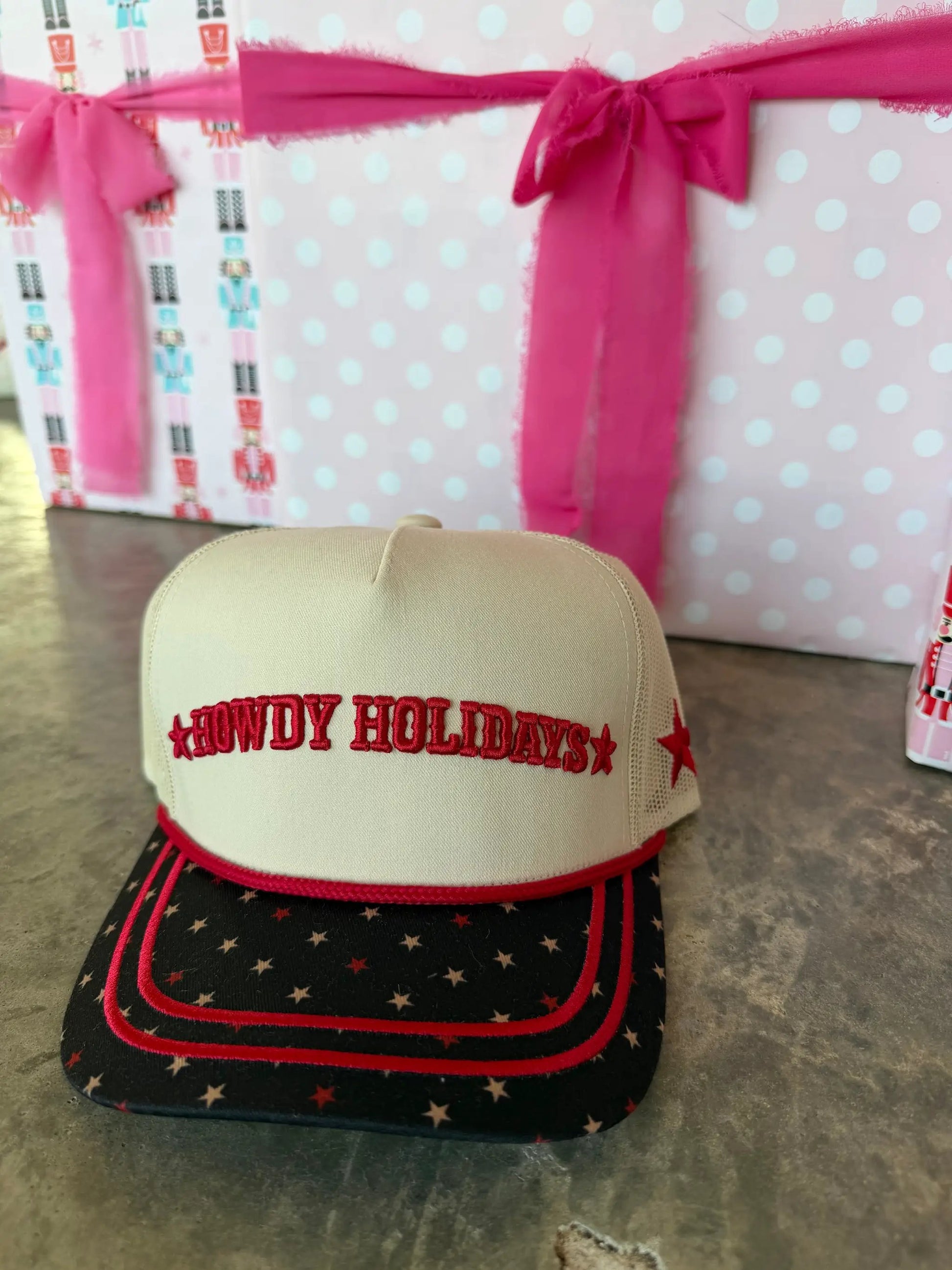 PREORDER- HOLIDAY HOTTIE TRUCKER HATS by BLAKELEY