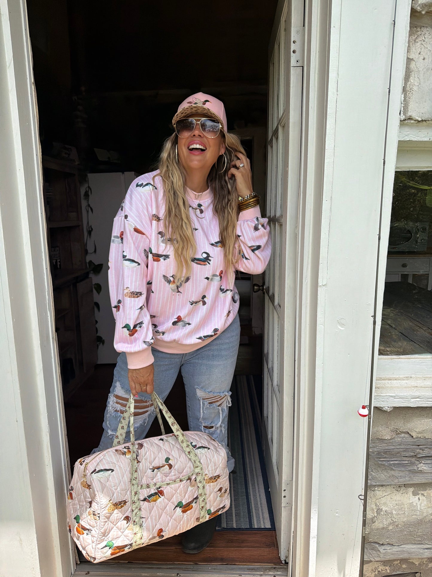 DUCK BLIND DARLING WEEKENDER BAG by Blakeley
