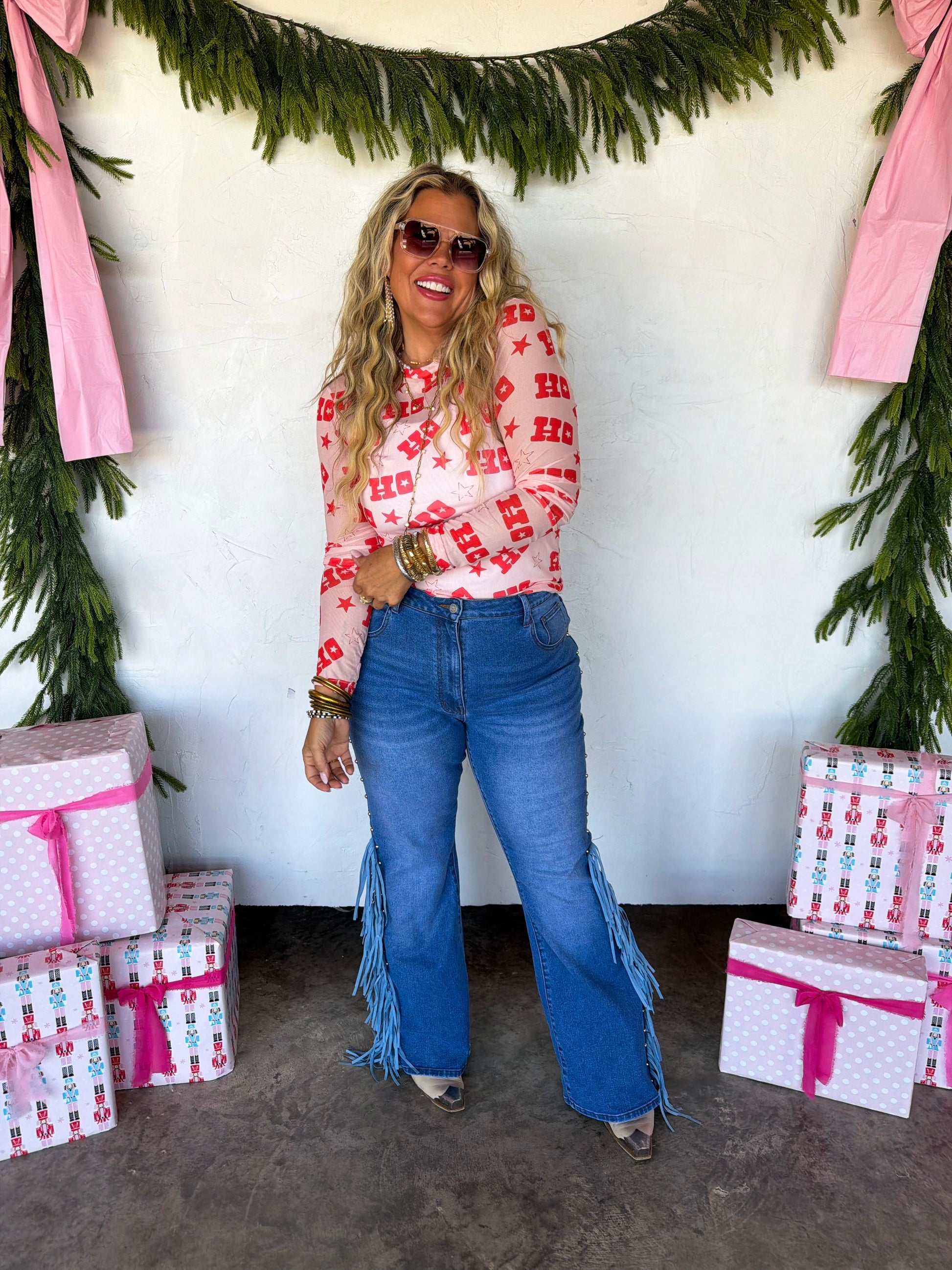 PREORDER- MERRY MESHMAS TOPS by BLAKELEY