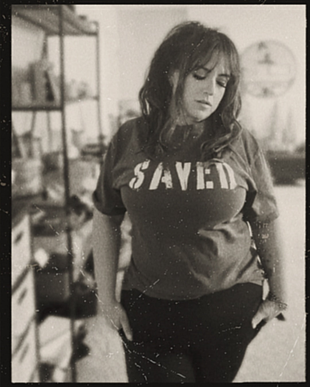 Saved – Vintage Faith Graphic Tee Unisex