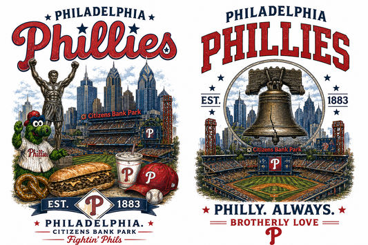 Philadelphia Phillies Ivory Unisex T-Shirt