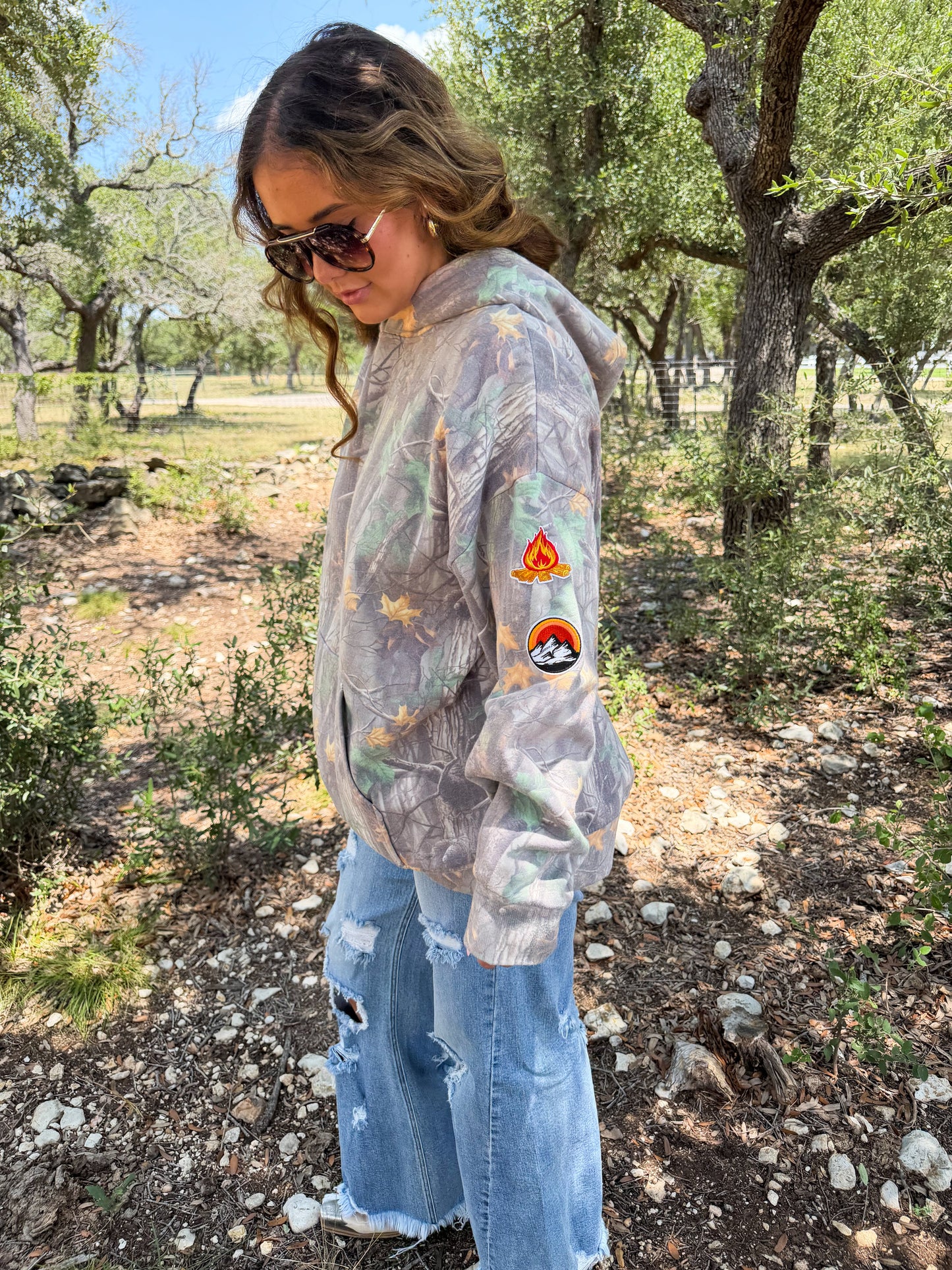 PREORDER- HIDDEN TRAIL CAMO HOODIE PULLOVER by BLAKELEY